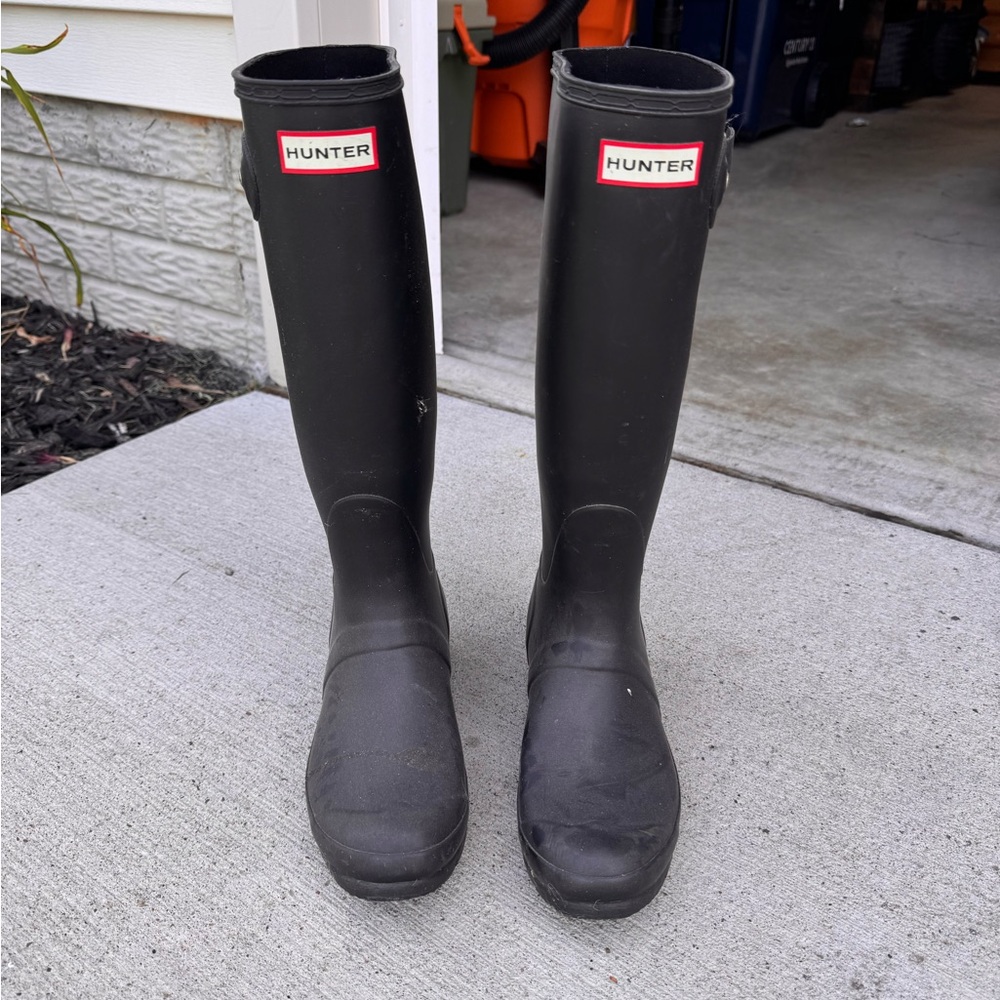 Black Hunter Rain Boots